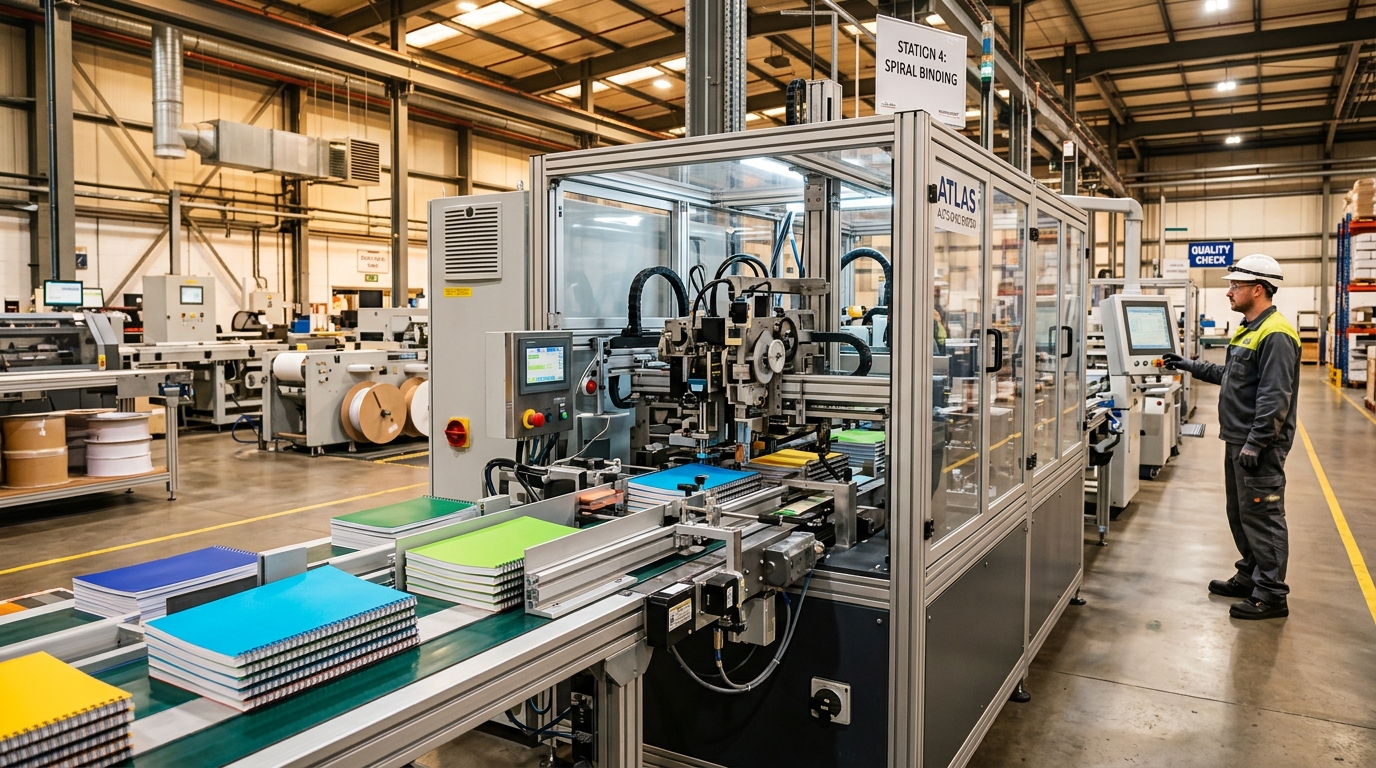 notebook making machine manufacturer