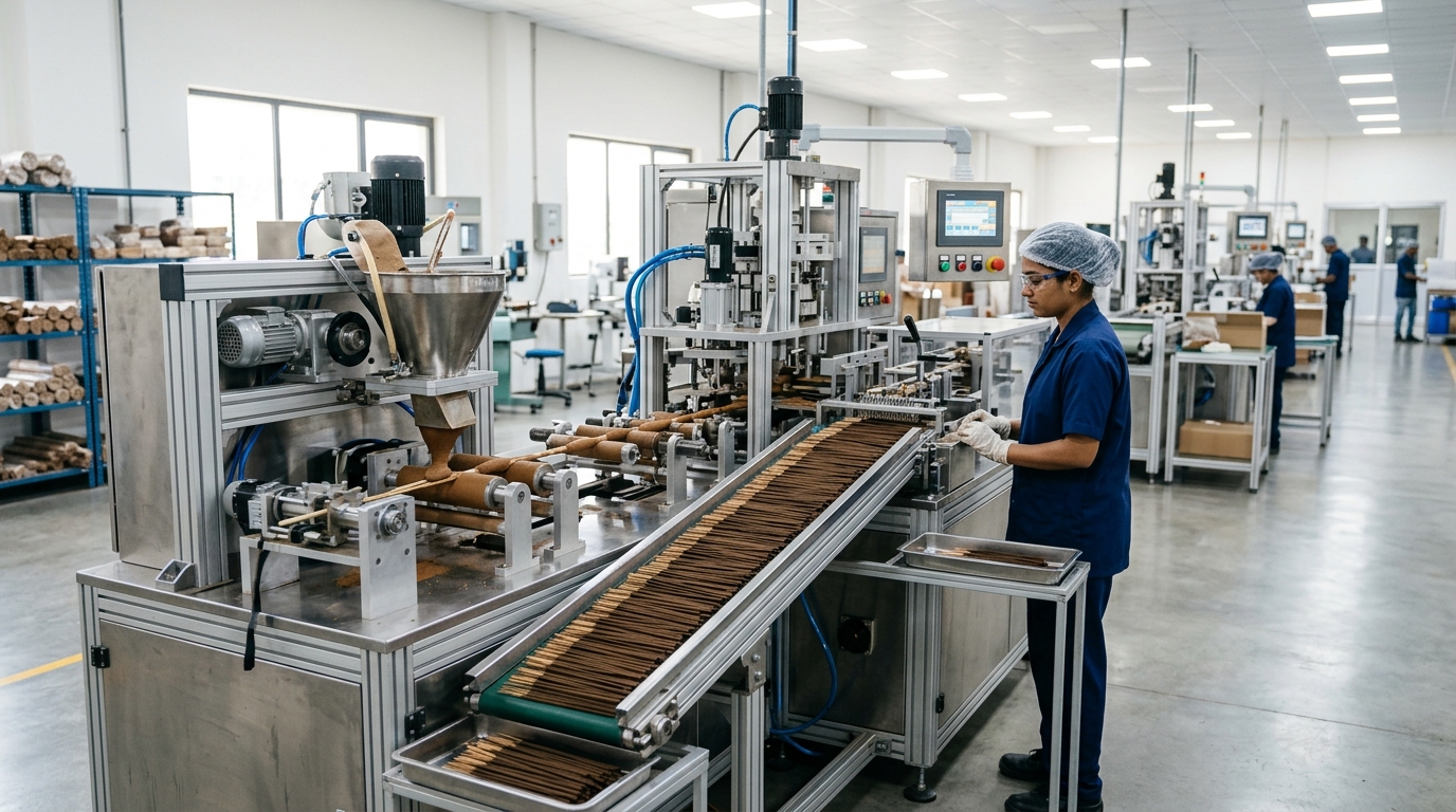 agarbatti making machine manufacturer
