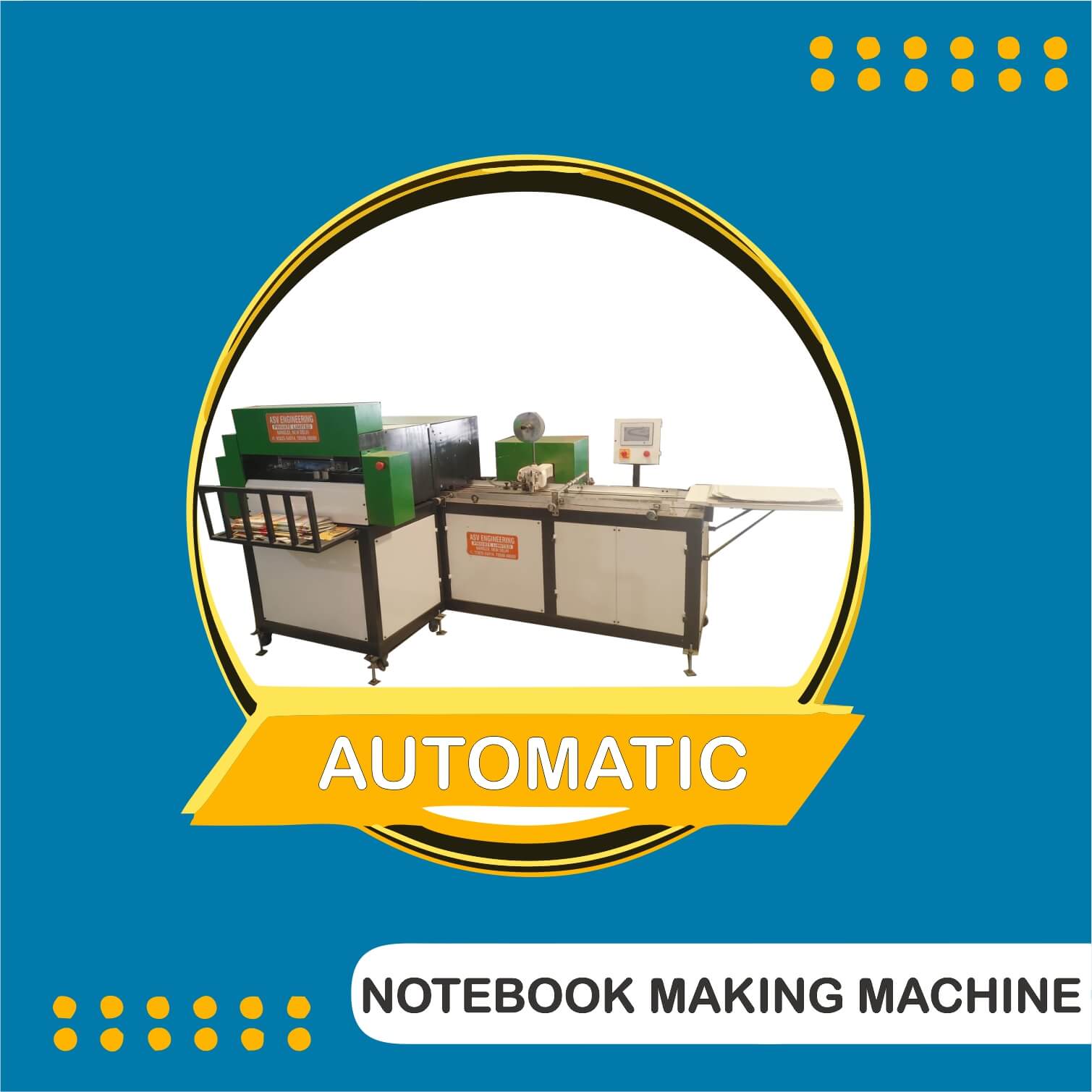 Notebook Making Machine in Noida